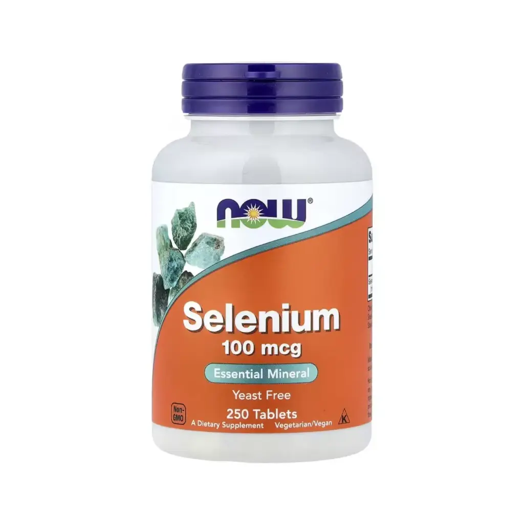 Now Foods Selenio 100 Mcg 250 Tabletas