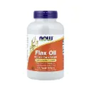 Now Foods Aceite De Lino 1000 Mg Con Omega-3 Esenciales, Apoyo Cardiovascular 120 Cápsulas Blandas Vegetales