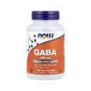 Now Foods Gaba 500 Mg Con Vitamina B6, Refuerzo Para Los Neurotransmisores 100 Cápsulas Vegetales