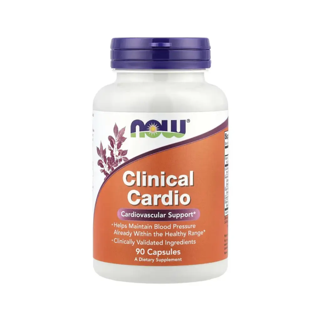 [733739033833] Now Foods Clinical Cardio, Refuerzo Cardiovascular 90 Cápsulas Vegetales 