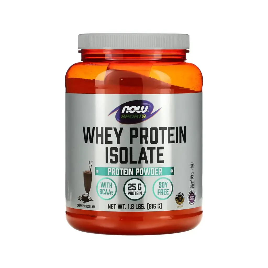 [733739021625] Now Foods Sports Aislado De Proteína De Suero De Leche Con Aminoácidos De Cadena Ramificada (Bcaa), 25 G De Proteína 816 G (1,8 Lb)