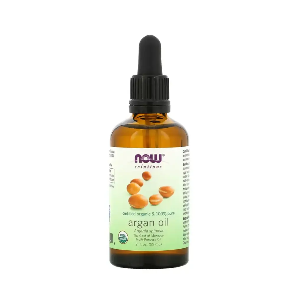 [733739077349] Now Foods Solutions Aceite De Argán 100 % Puro Orgánico Y Certificado, 59 Ml (2 Oz. Líq.) 