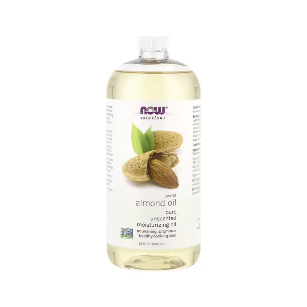 Now Foods Solutions Aceite De Almendras Dulces 946 Ml (32 Oz. Líq.) 
