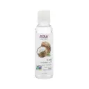 Now Foods Solutions Aceite De Coco Líquido, Fraccionado Puro, 118 Ml (4 Oz. Líq.) 