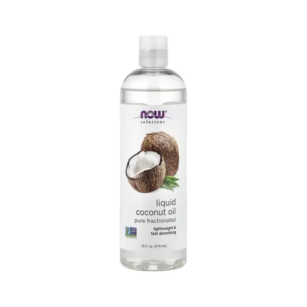 [733739077035] Now Foods Aceite Líquido De Coco Puro Fraccionado 16 Fl Oz (473 Ml)