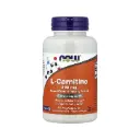 Now Foods L-Carnitina 500 Mg, Refuerzo Para El Acondicionamiento Físico 60 Cápsulas Vegetales