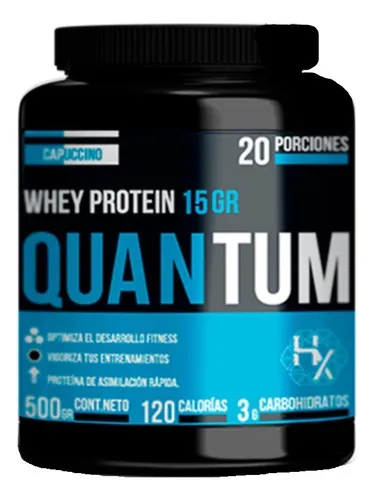 [161123_01461] HOLIX LAB PROTEINA WHEY + PREENTRENO QUANTUM 500GR CAPUCCINO