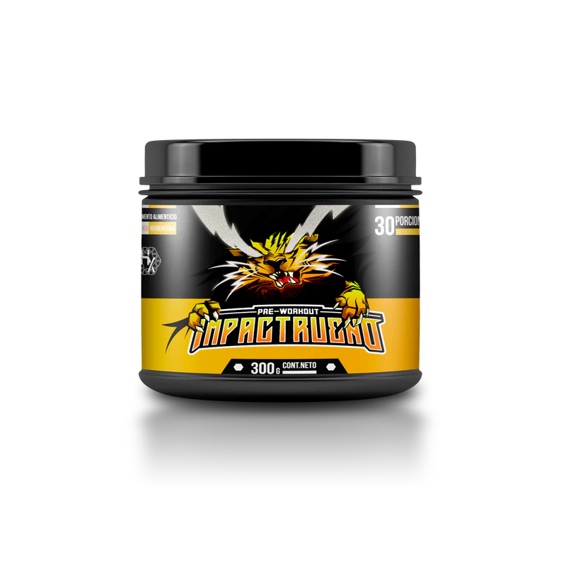 HOLIX LAB- PREENTRENO IMPACTRUENO 300 GRAMOS SABOR NARANJA