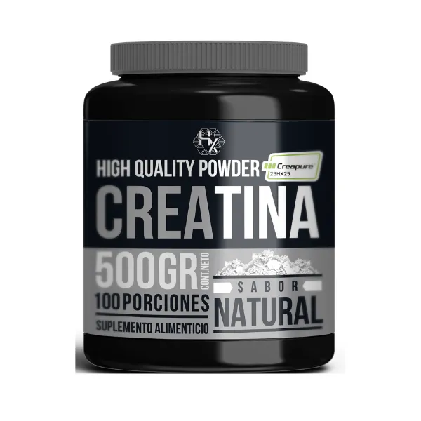 HOLIX LAB - CREATINA MONOHIDRATADA - 500 GRS, RINDE HASTA 100 SERVICIOS