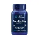 Life Extension Suplemento multivitamínico y mineral de alta potencia de dos por día, vitaminas, minerales sin gluten, sin OMG, 120 cápsulas