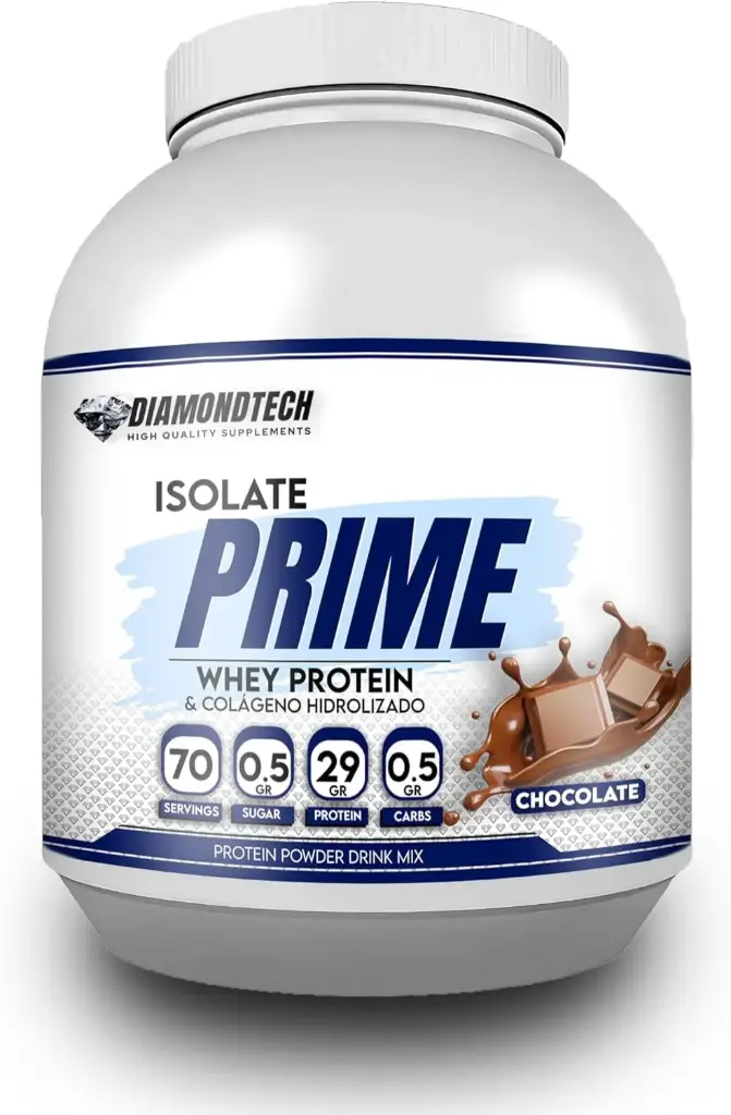 DiamondTech Isolate Proteína Prime Colageno 5lb Chocolate