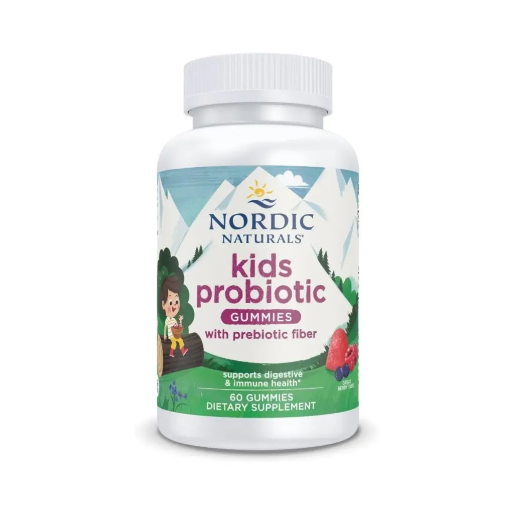 Nordic Naturals Suplemento Alimenticio Probióticos para Niños en Gomitas de 60 Pz Sabor Berry