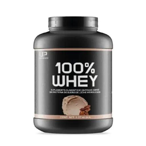 [632726464257] Ultra Pure supps 100% Whey Proteina Suero De Leche 5Lb Sfn  NUEZ