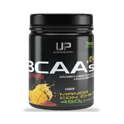[632726456375] Ultra Pure Supps Bcaa 12:1:1 Electrolitos 450 G 38 Servs Sfn MANGO CHILE