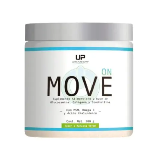 [0742033311066] Ultra Pure Supps Move On Glucosamina Colágeno 30servicios Manzana Verde