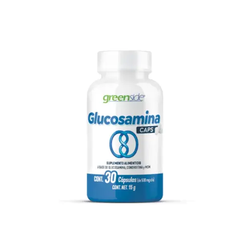 [033119253234] GREENSIDE Glucosamina Condroitina Y Msm Apoya A La Salud 15g, 30 Capsulas