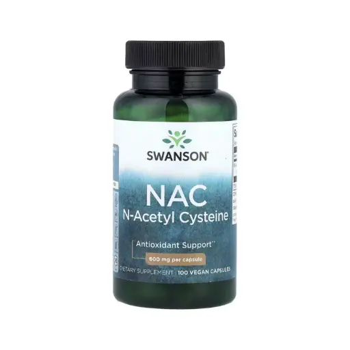 [087614018546] Swanson Nac, Protección Antioxidante, 600 Mg, 100 Cápsulas Veganas 