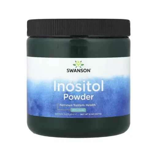 [087614111643] Swanson Inositol En Polvo, Salud Del Sistema Nervioso, 227 G (8 Oz) 