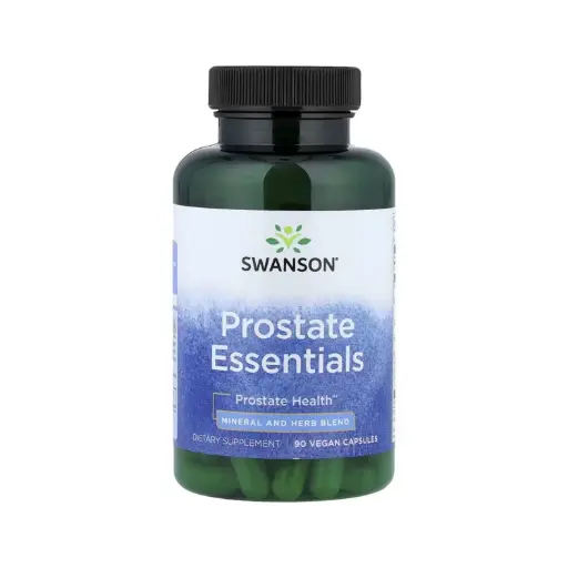 [087614071022] Swanson Prostate Essentials, Prostate Essentials, Salud De La Próstata, 90 Cápsulas Veganas 