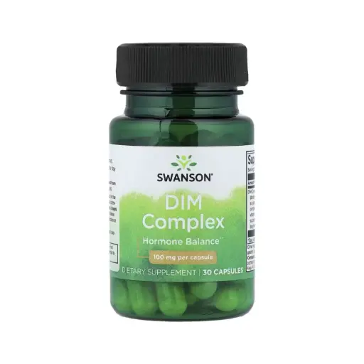 [087614021195] Swanson Complejo DIM, Equilibrio Hormonal, 30 Cápsulas 