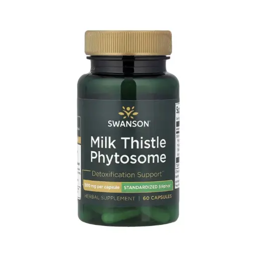 [087614021621] Swanson Fitosoma De Cardo Mariano, Promueve La Desintoxicación, 300 Mg, 60 Cápsulas 