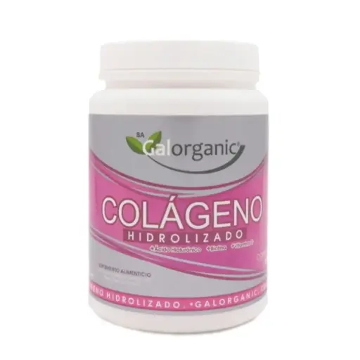 [782150087857] Galorganic Colágeno Hidrolizado Ácido Hialuronico Y Biotina 500Gr Sabor Frutos Rojos 