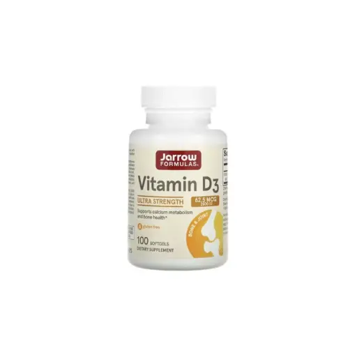 [790011290421] Jarrow Formulas Vitamina D3 62,5 mcg (2500 UI) 100 sgels
