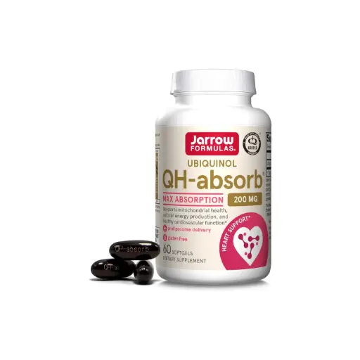 [790011060260] Jarrow Formulas Ubiquinol QH-Absorb 200 mg 60 cápsulas