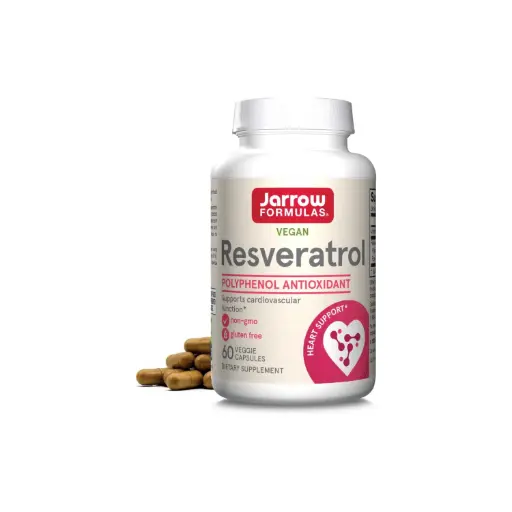 [790011140818] Jarrow Formulas Resveratrol 100 mg 60 cápsulas vegetales