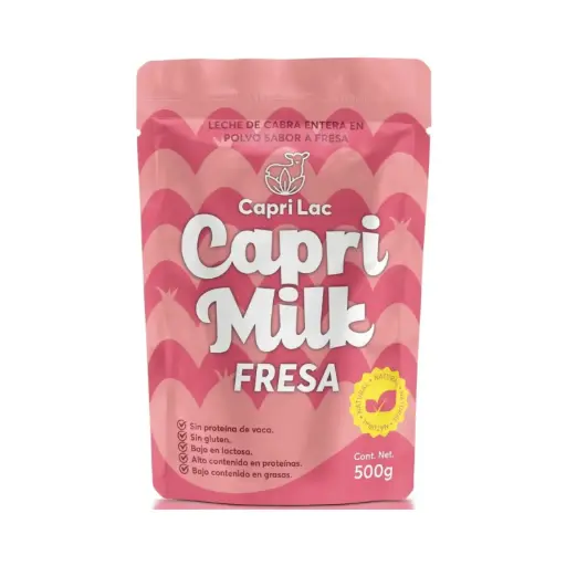 [CAPRIFRESA7500464948922] Capri Lac Capri Milk Leche De Cabra En Polvo 500g Fresa