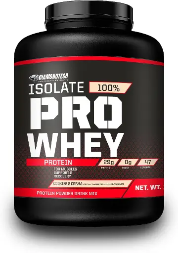 [pro whey cookies 5lb] DiamondTech Proteína Isolate Pro Whey 5lbs Cookies and Cream