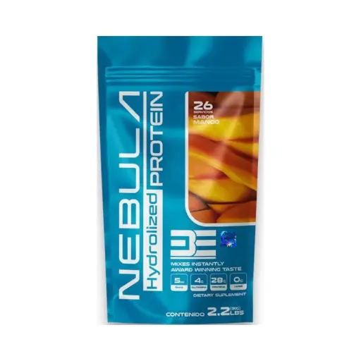 [750820306836] Be Supplements, Proteina Nebula 100% Whey Isolate 1 kg, 26 Servicios, Recuperación y Crecimiento Muscular 