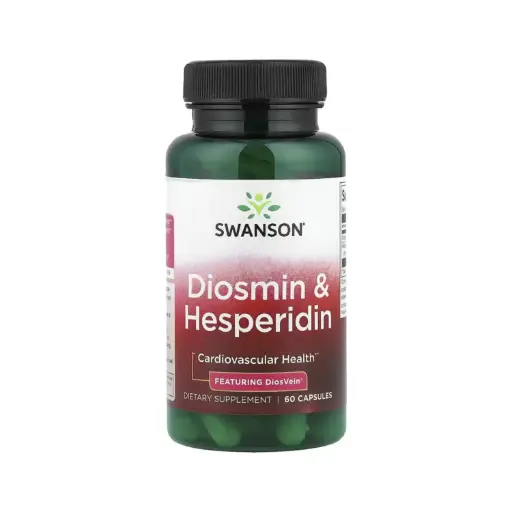 [087614027203] Swanson Diosmina Y Hesperidina, Salud Cardiovascular, 60 Cápsulas 