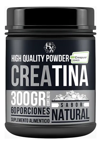 [7500464390783] Holix Lab Creatina Monohidratada 300gr 60 Serv. Creapure Sabor Natural