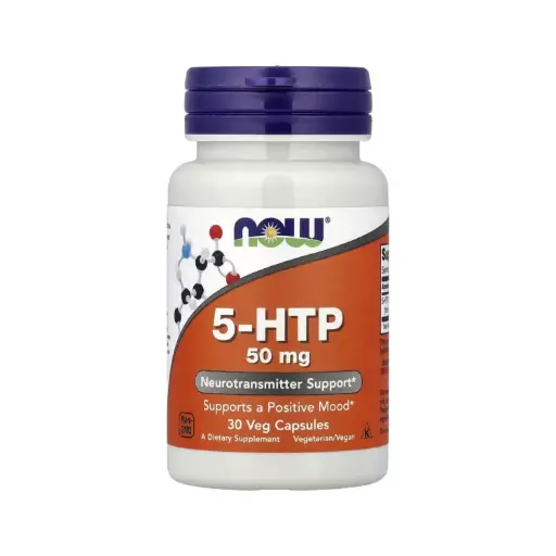 [733739000972] Now Foods 5-HTP 50 Mg, Refuerzo Para Los Neurotransmisores 30 Cápsulas Vegetales