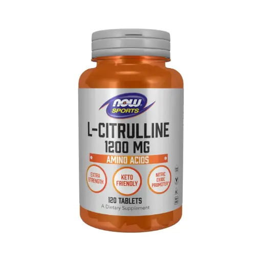 [733739001160] Now Foods Sports L-Citrulina Fuerza Extra 1.200 mg, Aminoácidos 120 Tabletas