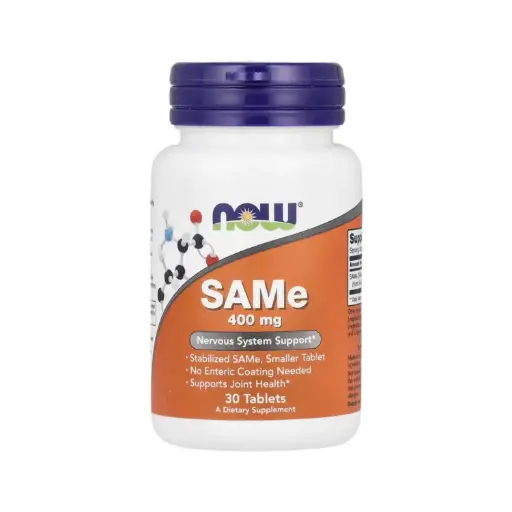 [733739001399] Now Foods Same 400 Mg, Refuerzo Para El Sistema Nervioso Y Favorece La Salud De Las Articulaciones 30 Tabletas