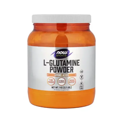 [733739002228] Now Foods Sports L-Glutamina En Polvo, Refuerzo Para El Sistema Inmunitario 1 Kg (2,2 Lb)
