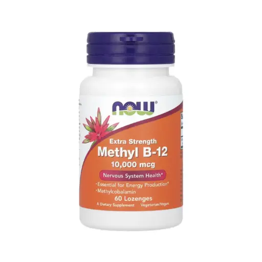 [733739005014] Now Foods Metil B-12 10.000 mcg, Salud Del Sistema Nervioso 60 Pastillas