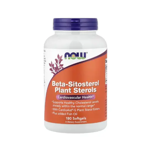 [733739030795] Now Foods Esteroles Vegetales De Beta-Sitosterol, Salud Cardiovascular 180 Cápsulas Blandas