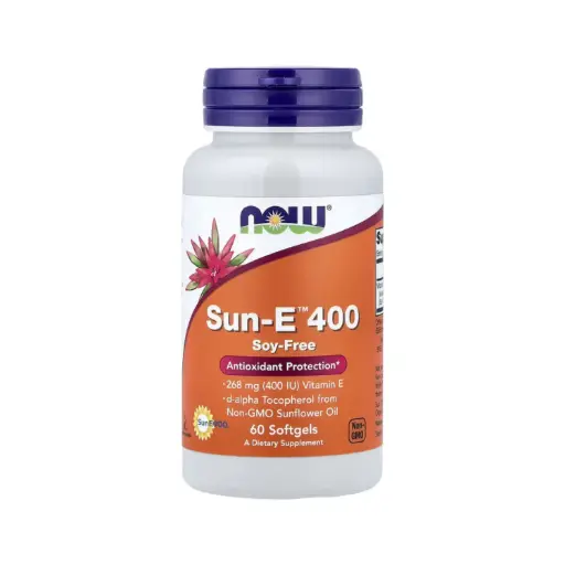 [733739009357] Now Foods Sun-E™ 400 268 Mg (400 UI), Protección Antioxidante 60 Cápsulas Blandas