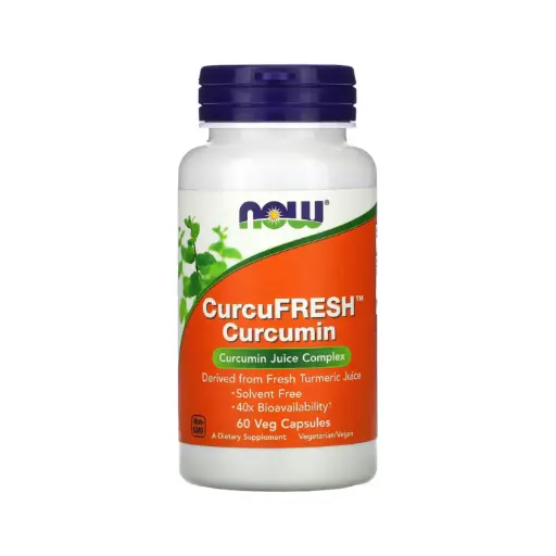 [733739049377] Now Foods Curcumina Curcufresh 500 Mg, 60 Cápsulas Vegetales 