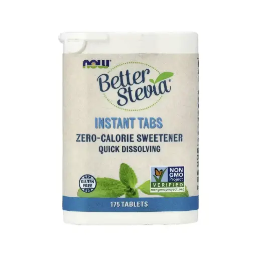[733739069191] Now Foods Better Stevia® Tabletas Instantáneos, 175 Tabletas 