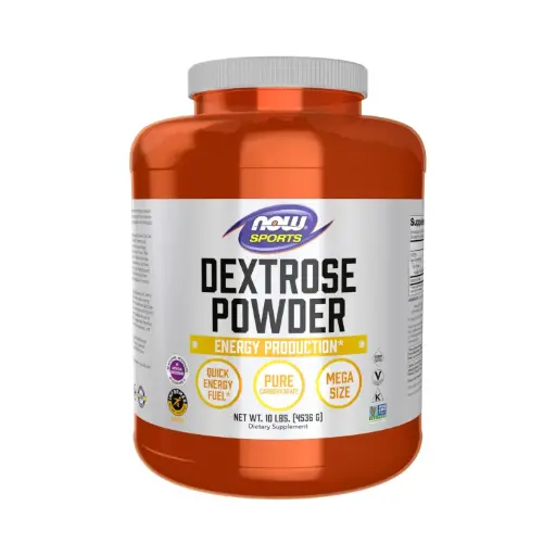 [733739069245] Now Foods Nutrición Deportiva, Polvo De Dextrosa (Monosacárido), Producción De Energía, 4536 G (10 Lb)