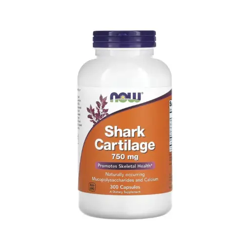 [733739032720] Now Foods Cartílago De Tiburón 750 Mg, Promueve La Salud Esquelética 300 Cápsulas
