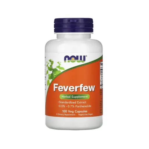 [733739046703] Now Foods Feverfew Extracto Estandarizado 100 Cápsulas