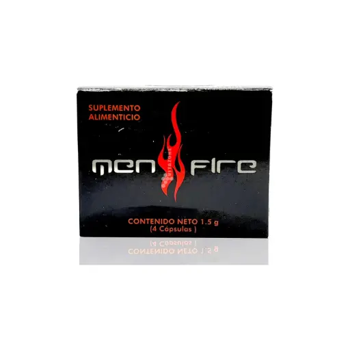 [7503006586279] Protgt Men Fire Energizante Masculino 4 Cápsulas Sfn