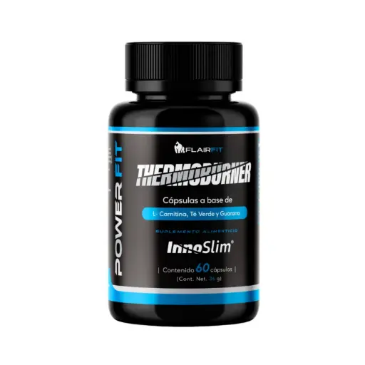 [7502309370028] Flairfit L-Carnitina Thermoburner 60 Cápsulas, Control de Grasa Corporal