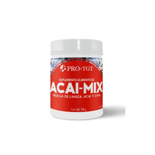 [7503006586385acai-mix] Protgt acai mix linaza, acaí y chia 330 gr 22 servicios