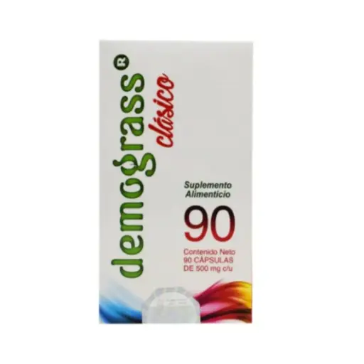 [7502214016110] Demograss Clásico 90 Cápsulas 500mg Apoyo Metabólico